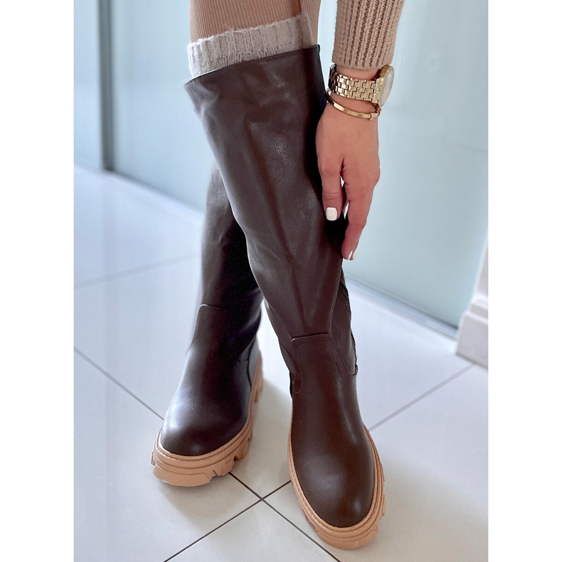 BM Botas volumosas Hewes Verde Exército 1