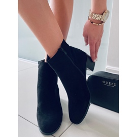 BM Botas clássicas de camurça Natina Black preto 1