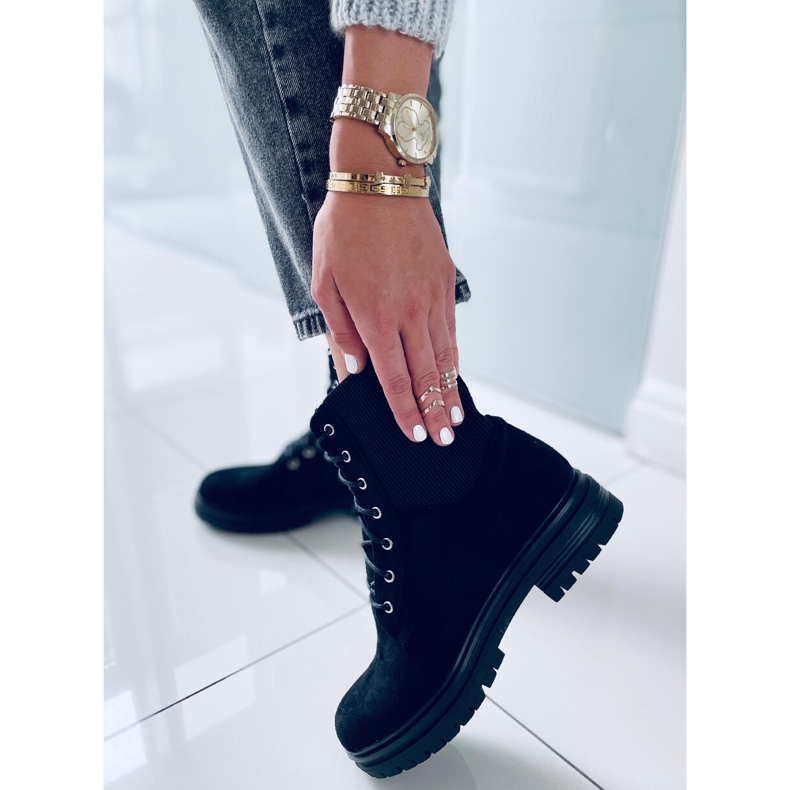Botas com atacadores Vecna ​​​​Black preto 2