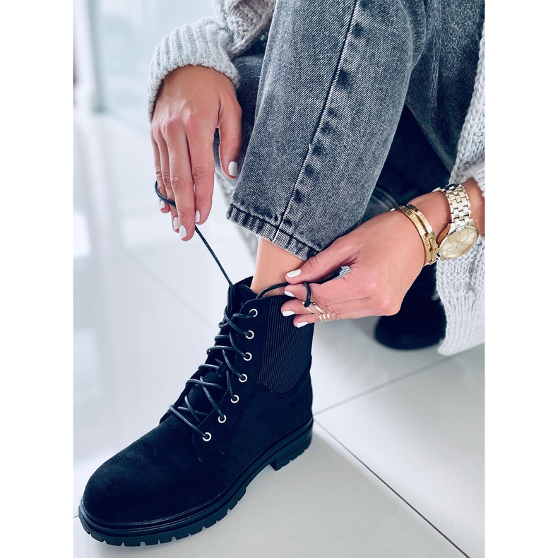 Botas com atacadores Vecna ​​​​Black preto 1