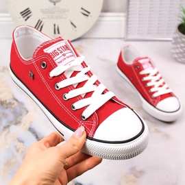 Tênis meia meia vermelha Big Star T274020 vermelho 2