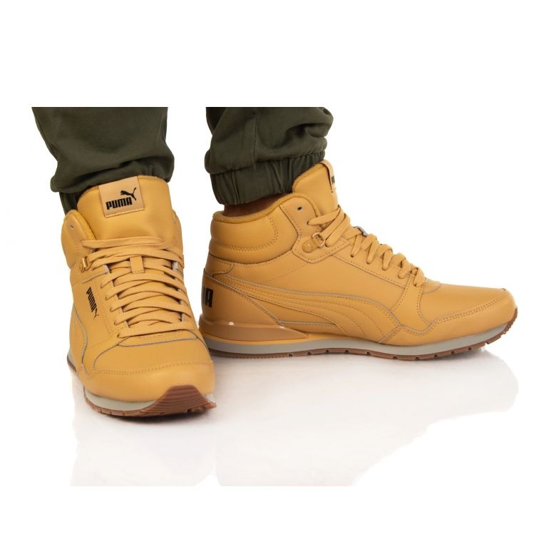 Tênis Puma St Runner V3 Mid L 38763805 amarelo 1