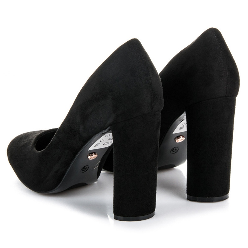 Seastar Bombas de camurça preto 1