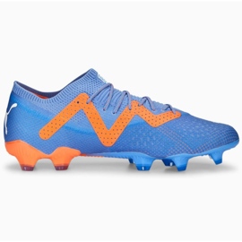 Chuteiras Puma Future Ultimate Low FG/AG 107169 01 azul azul 1