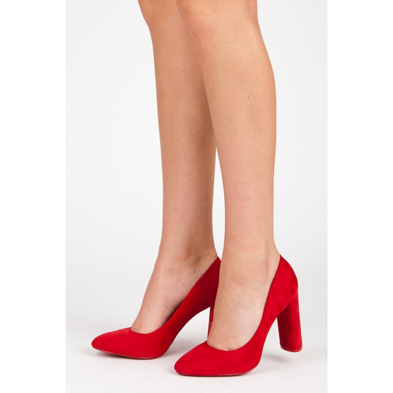 Seastar Bombas de camurça vermelho 2