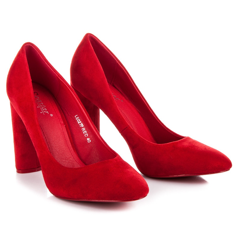 Seastar Bombas de camurça vermelho 1