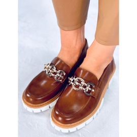 BM Mocassim com plataforma Catz Camel marrom 1