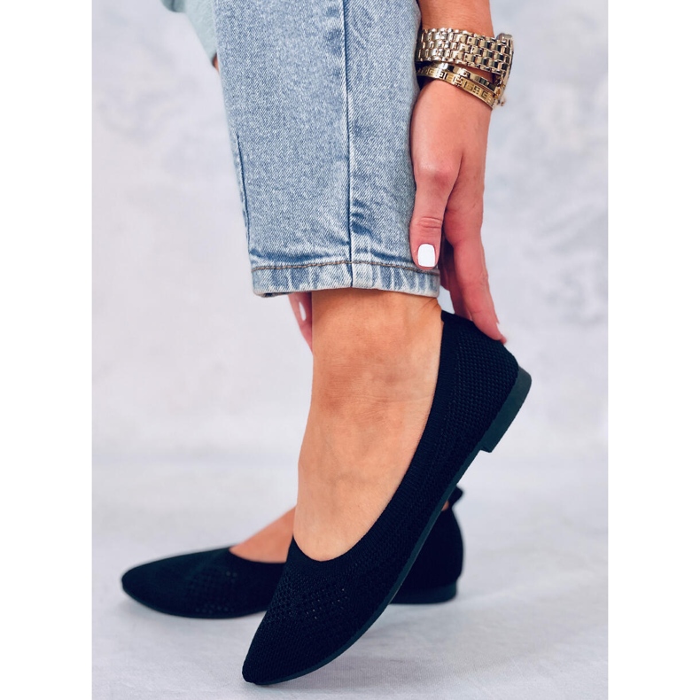 BM Bailarinas Openwork Forlani Black preto 2