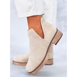 BM Botas de primavera com aberturas Neve Beige bege 1