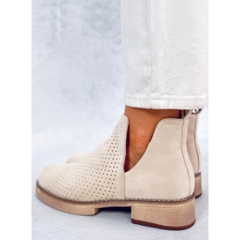 BM Botas de primavera com aberturas Neve Beige bege 2
