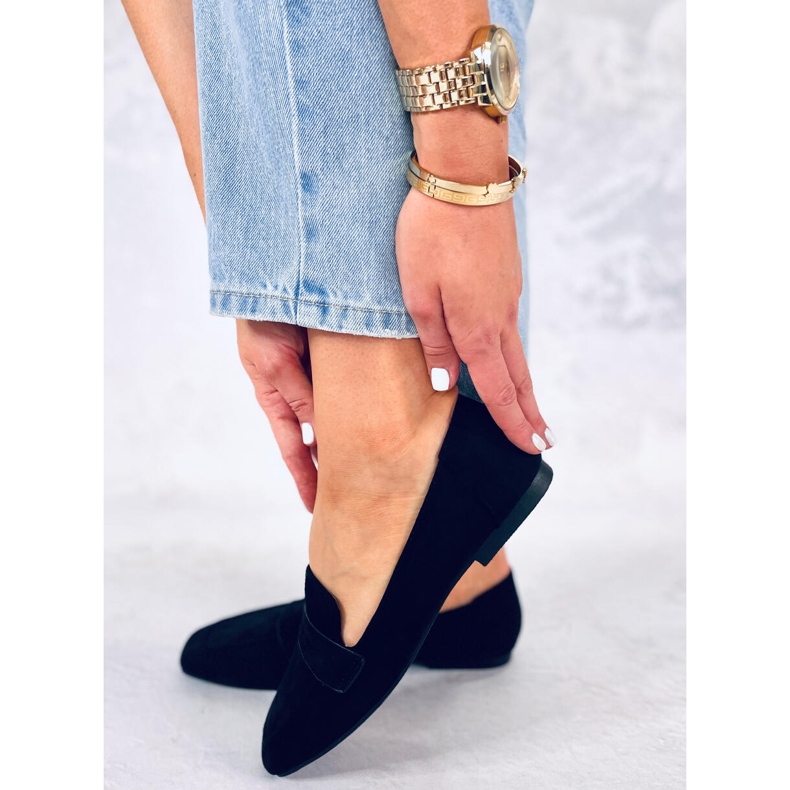 BM Mocassim de camurça Class Black preto 1