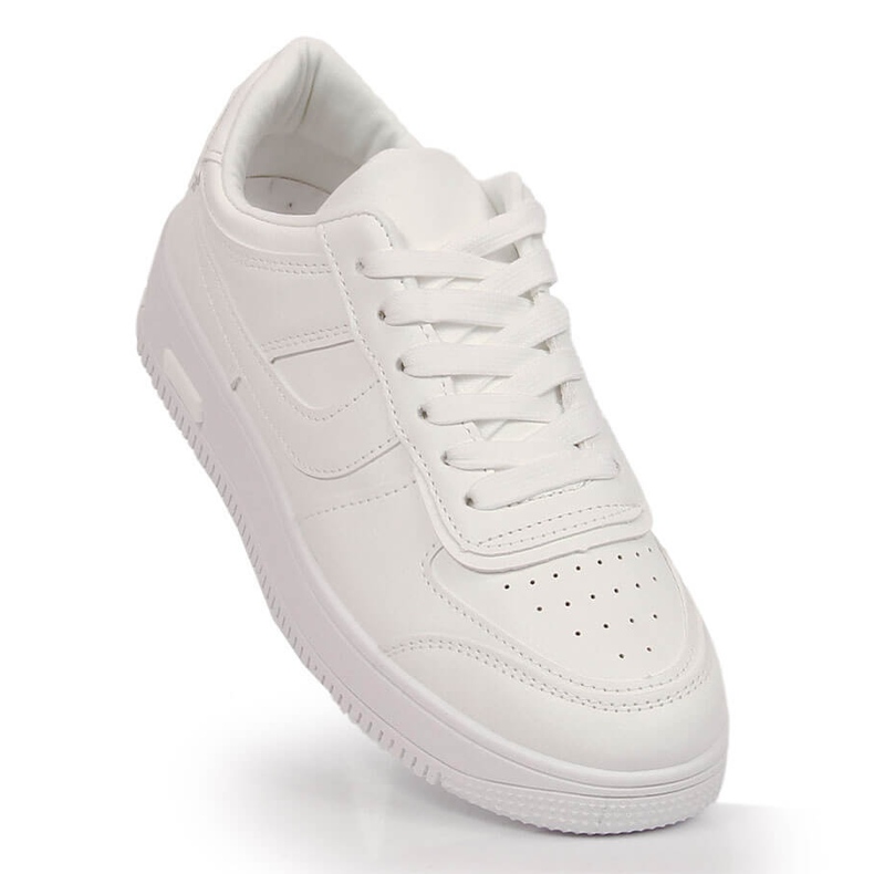 Vinceza 19431 sapatos esportivos de plataforma branca branco 1