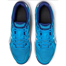 Tênis de vôlei Asics Gel-Rocket 10 M 1071A054 409 azul azul 1