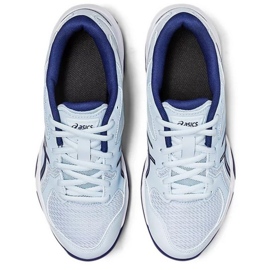 Tênis de vôlei Asics Gel-Rocket 10 W 1072A056 406 multicolorido azul 1 Tênis de vôlei Asics Gel-Rocket 10 W 1072A056 406 multicolorido azul 1