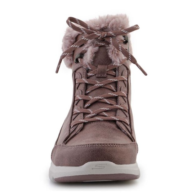 Sapatos Skechers Glacial Ultra Cozyly 144178-MVE bege 1