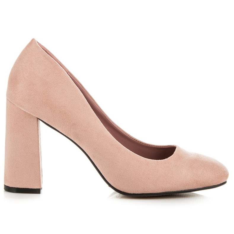 Seastar Bombas de camurça rosa 1