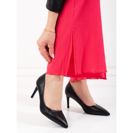 Salto alto clássico feminino Shelovet preto 1