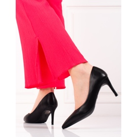 Salto alto clássico feminino Shelovet preto 2