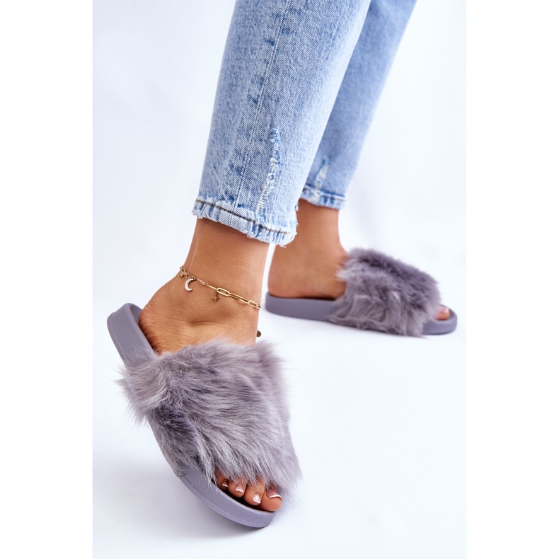 PM1 Chinelos de borracha Allyson cinza com pele 2 PM1 Chinelos de borracha Allyson cinza com pele 2