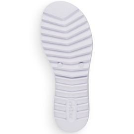 Sandálias femininas com elásticos coloridos Rieker V44G8-30 multicolorido 1