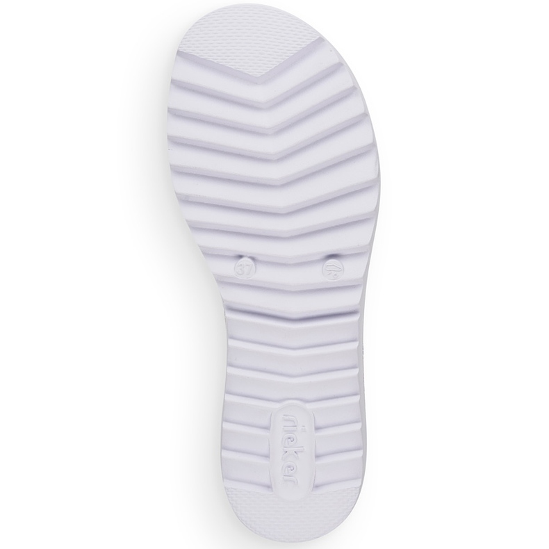 Sandálias femininas com elásticos coloridos Rieker V44G8-30 multicolorido 1