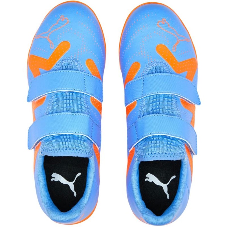 Chuteira Puma Future Play It V Jr 107206 01 azul azul 1 Chuteira Puma Future Play It V Jr 107206 01 azul azul 1