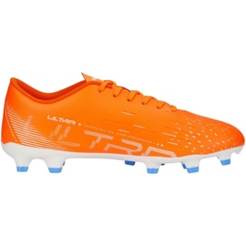 Chuteira Puma Ultra Play FG/AG 107224 01 laranja laranjas e vermelhos 1