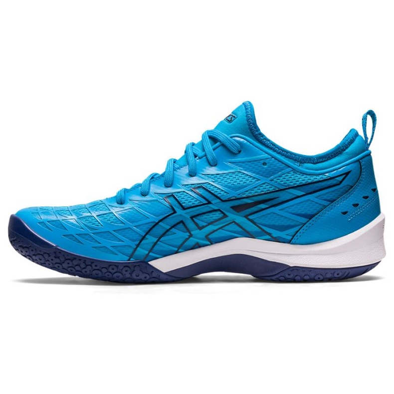 Tênis de handebol Asics Blast Ff 3 M 1071A076 400 azul azul 1