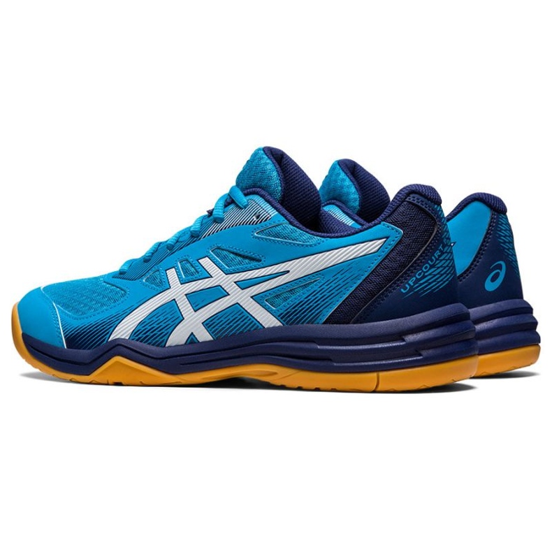 Tênis de vôlei Asics Upcourt 5 M 1071A086 402 azul azul 1