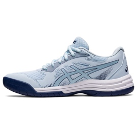 Tênis de vôlei Asics Upcourt 5 W 1072A088 401 azul azul 1