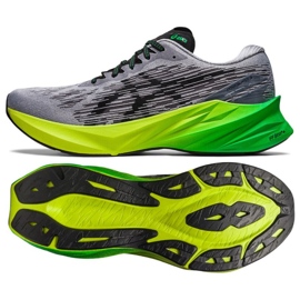 Tênis de corrida Asics Novablast 3 M 1011B458 021 cinza 1