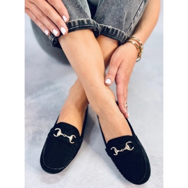 BM Mocassins femininos Hesso Black preto 1