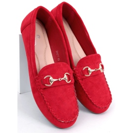 BM Mocassins femininos Hesso Red vermelho 2