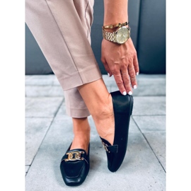 BM Mocassins femininos Paola Black preto 1