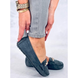 Mocassins Lyset Gris para mulher cinza 2