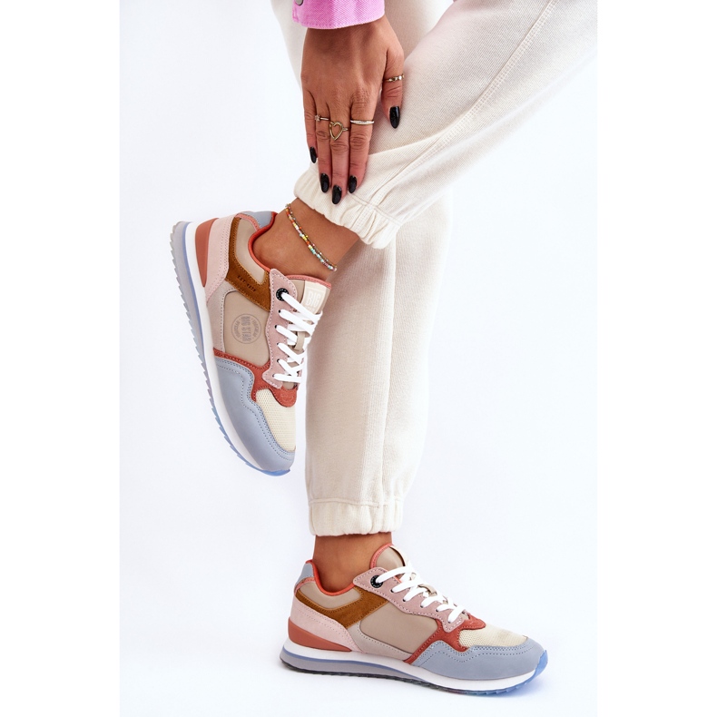 Calçados esportivos femininos sistema de espuma viscoelástica Big Star LL274348 multicolorido 2