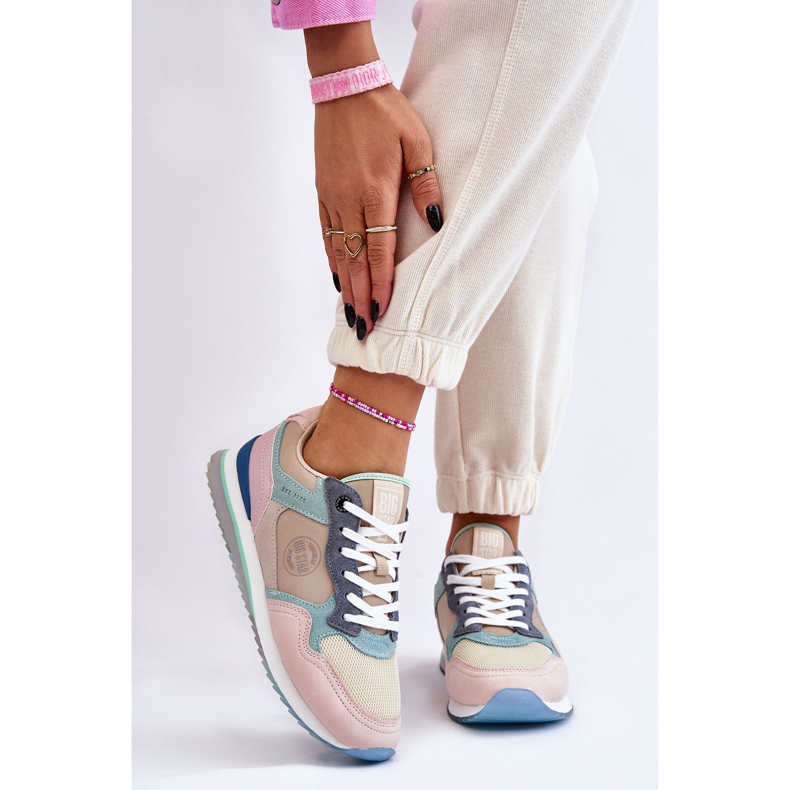 Calçados esportivos femininos sistema de espuma viscoelástica Big Star LL274347 multicolorido 2