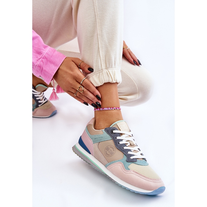 Calçados esportivos femininos sistema de espuma viscoelástica Big Star LL274347 multicolorido 1