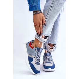 Tênis feminino Big Star LL274421 azul 2