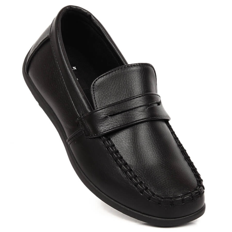 Mocassins masculinos American Club 53/23 black preto 1