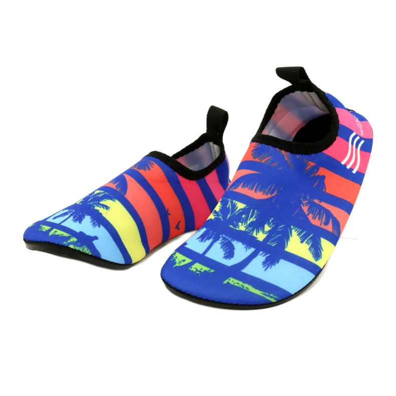 Sapatos aquáticos de neoprone azul ProWater 2