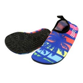 Sapatos aquáticos de neoprone azul ProWater 3