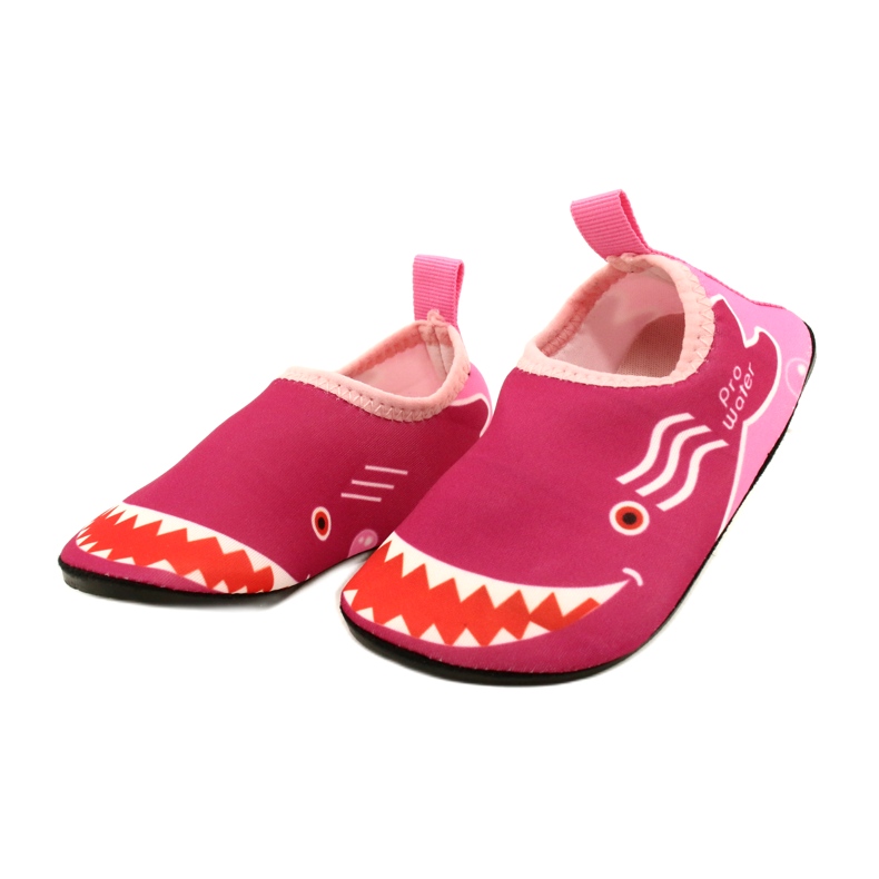 Sapatos aquáticos de neoprene ProWater, rosa 2