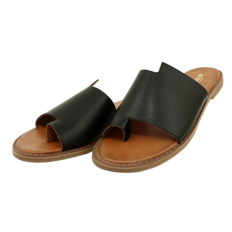 Black Flip-Flops Flip-Flops Evento 22SD35-4586 preto 2