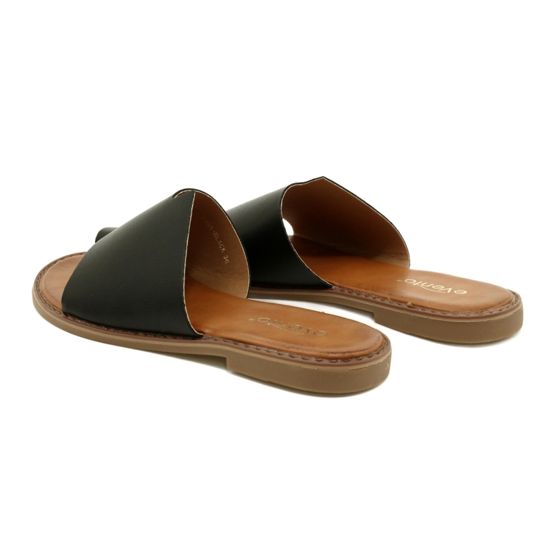 Black Flip-Flops Flip-Flops Evento 22SD35-4586 preto 5