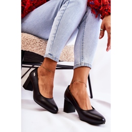 Sapatos de couro na barra Sergio Leone PB178 Preto 2