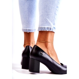 Sapatos de couro na barra Sergio Leone PB178 Preto 3