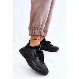 Tênis feminino sistema de espuma viscoelástica Big Star LL274419 preto 2