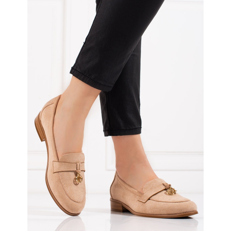 W. Potocki Camurça bege Lords Potocki feminina 1