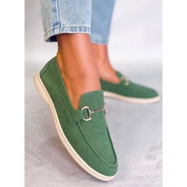 PA1 Mocassins de mulher Milva Green verde 1